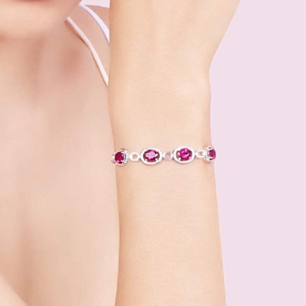 Ruby Diamond Bracelet - Picture 3 of 6